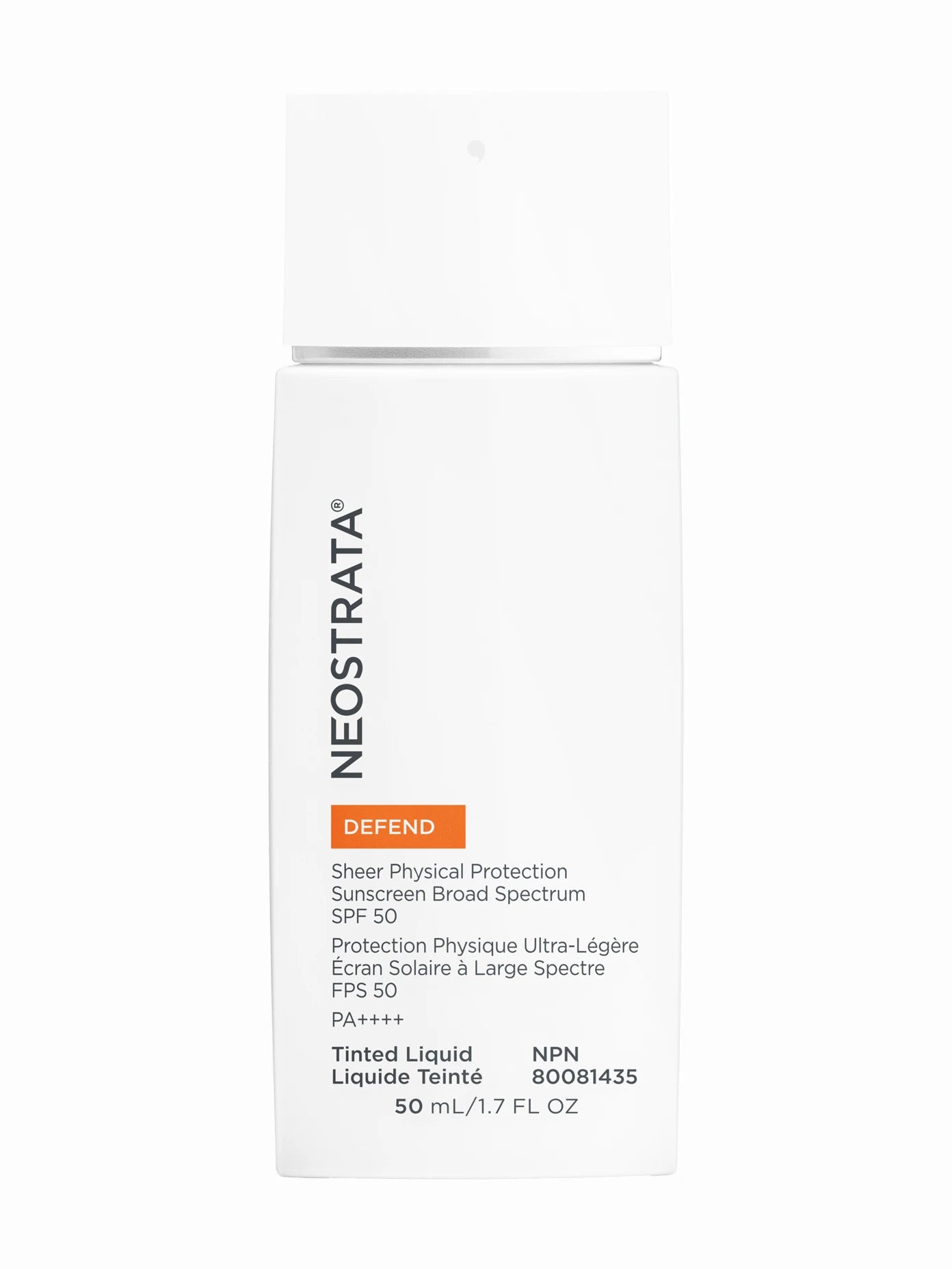 NeoStrata Sheer Physical protection Sunscreen Broad Spectrum SPF50 (50ml)